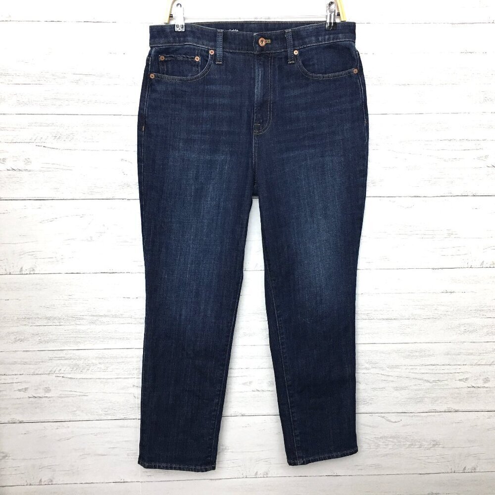 Talbots Flawless Jeans Modern Ankle High Rise Stretch size 10 length 27"